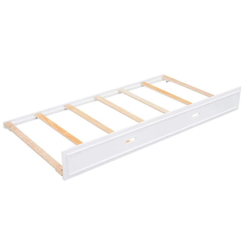 Sofá cama individual con estantes, carga USB, luces LED y cama nido individual