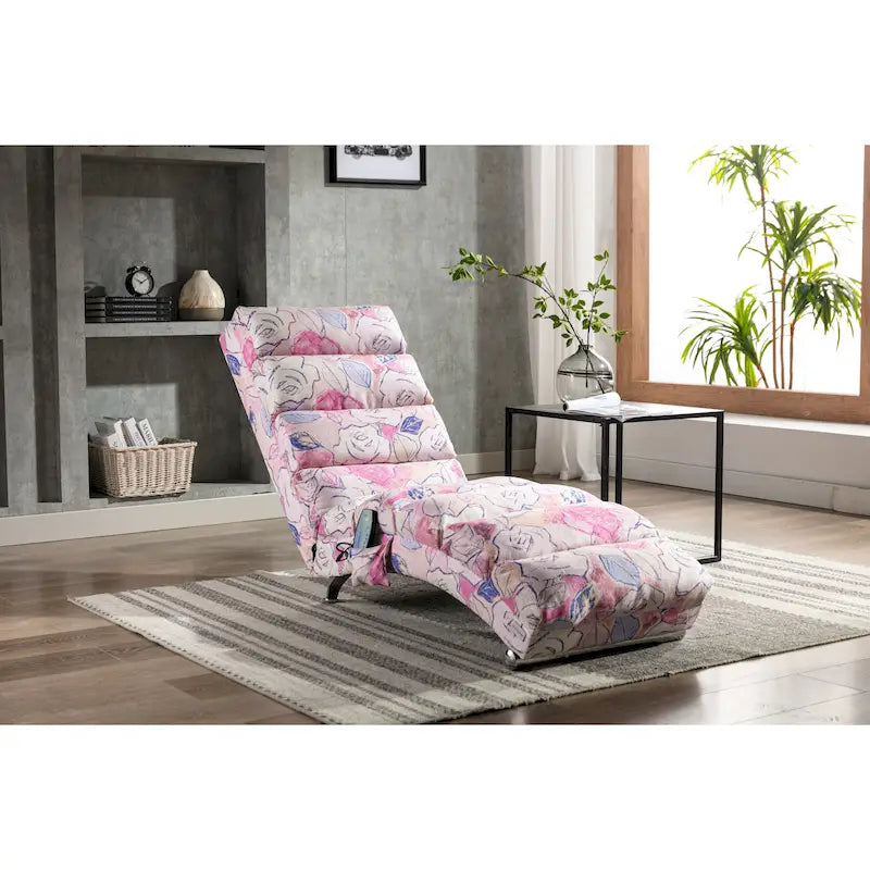 Sillón chaise longue de lino para interiores, tumbona moderna y larga para oficina o sala de estar