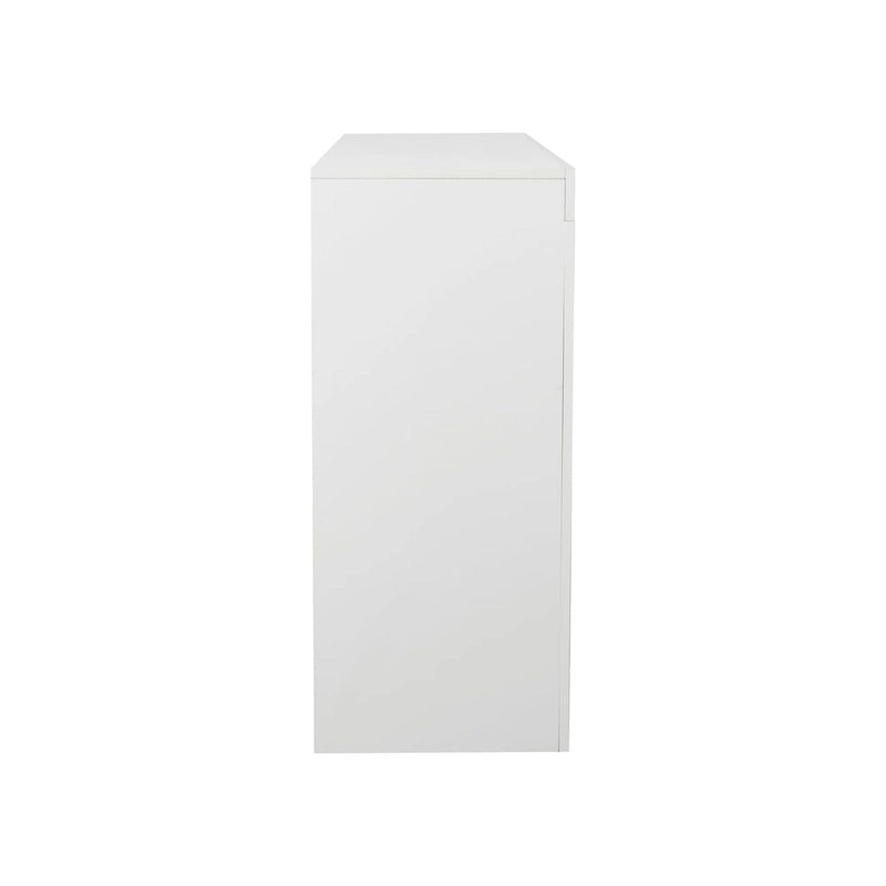 Aparador de almacenamiento de alto brillo con luz LED