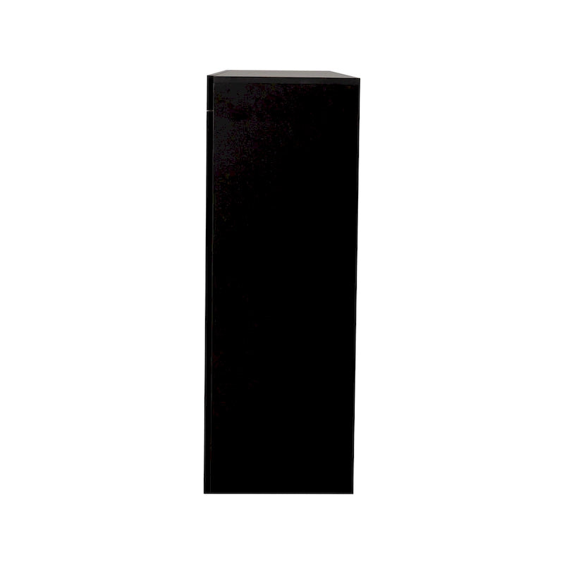 Aparador de almacenamiento de alto brillo con luz LED