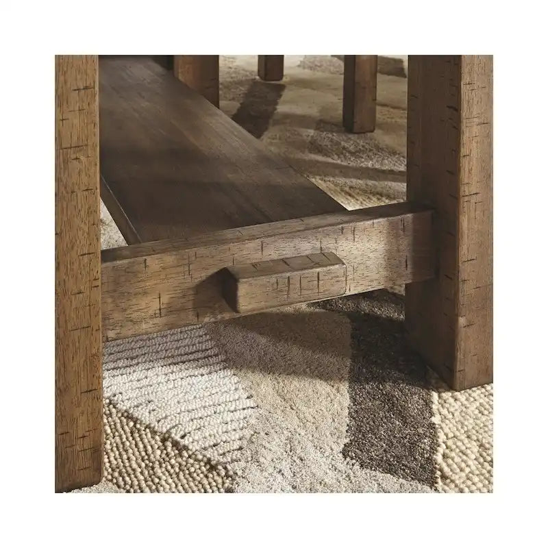 Ausziehtisch in Thekenhöhe - Graubraun - 36 B x 86 T x 36 H