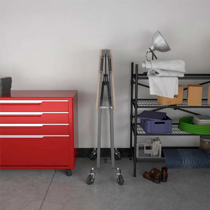 Escritorio de trabajo plegable portátil con superficie de trabajo de MDF