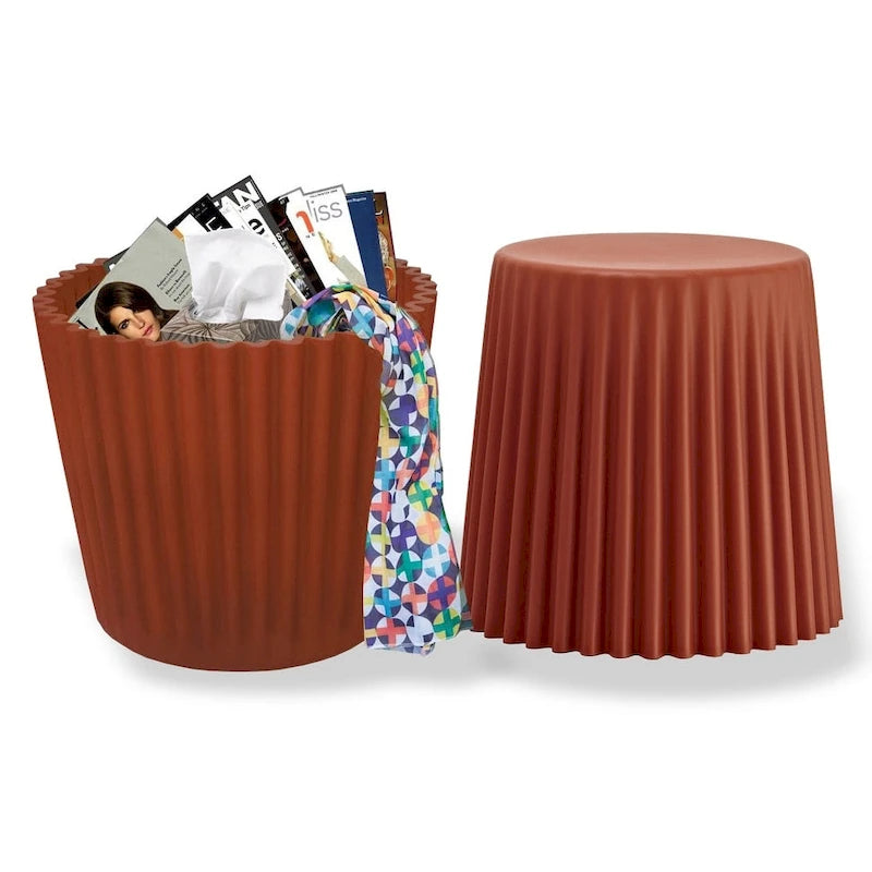 Stapelbare moderne Stühle für Esszimmer und Restaurant, Beistelltisch, Cupcake, für Wohnzimmer, Pausenraum, Schminktisch, Schlafzimmer oder Büro, ohne Rückenlehne