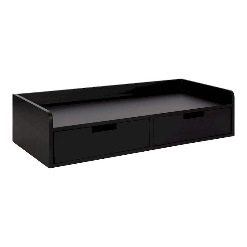 Table console avec étagère flottante