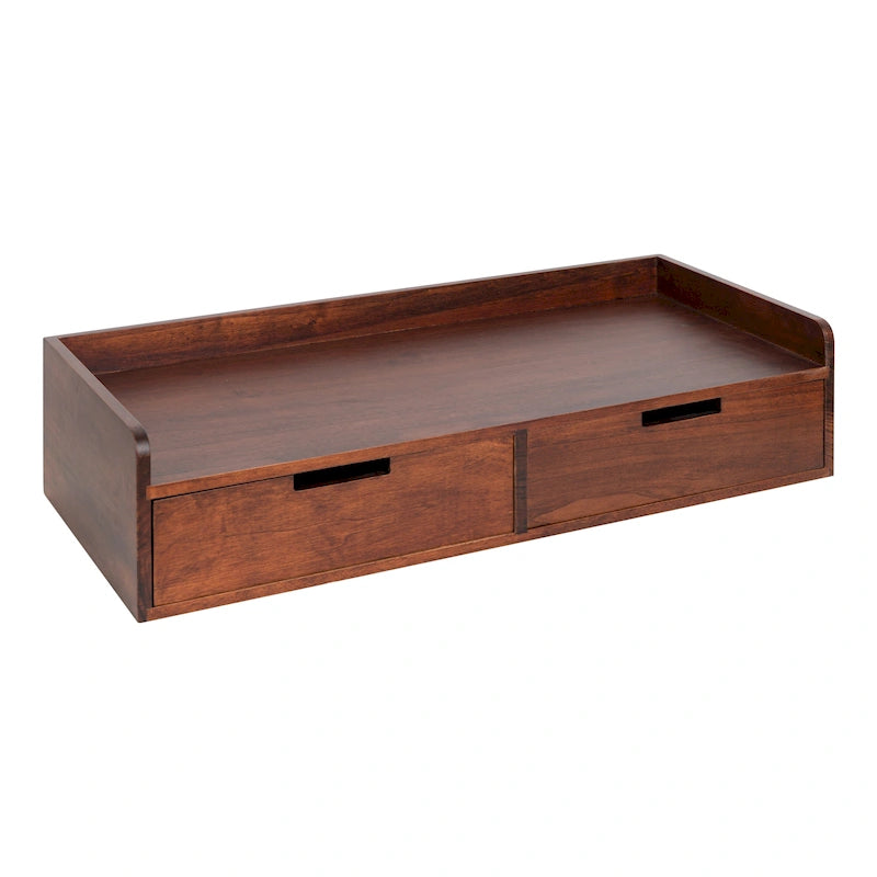 Table console avec étagère flottante