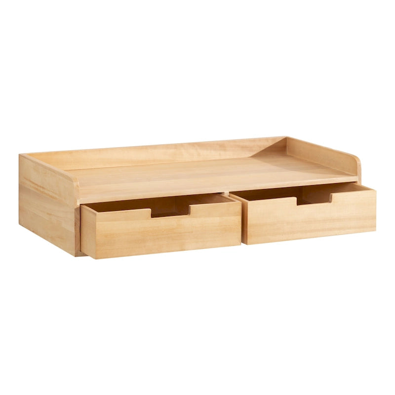 Table console avec étagère flottante