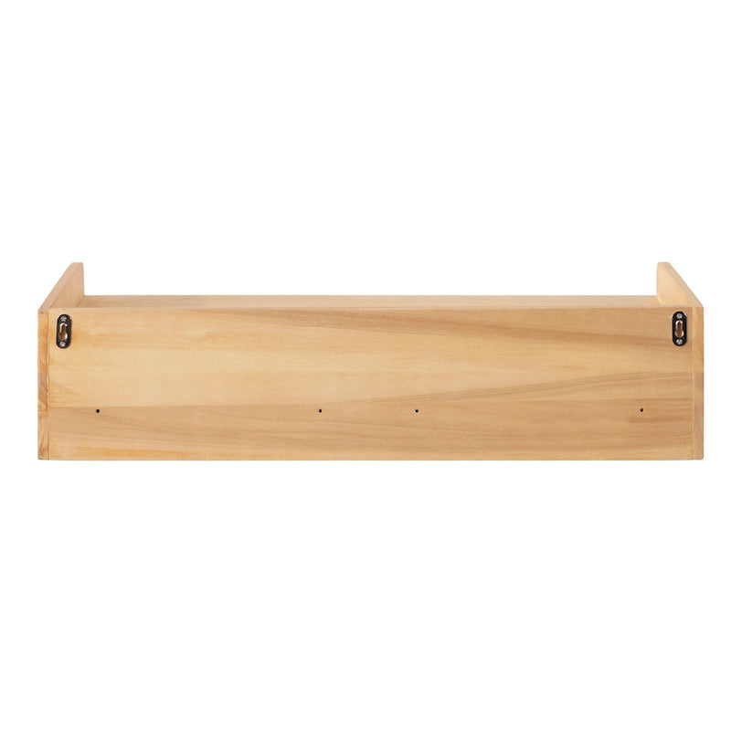 Table console avec étagère flottante