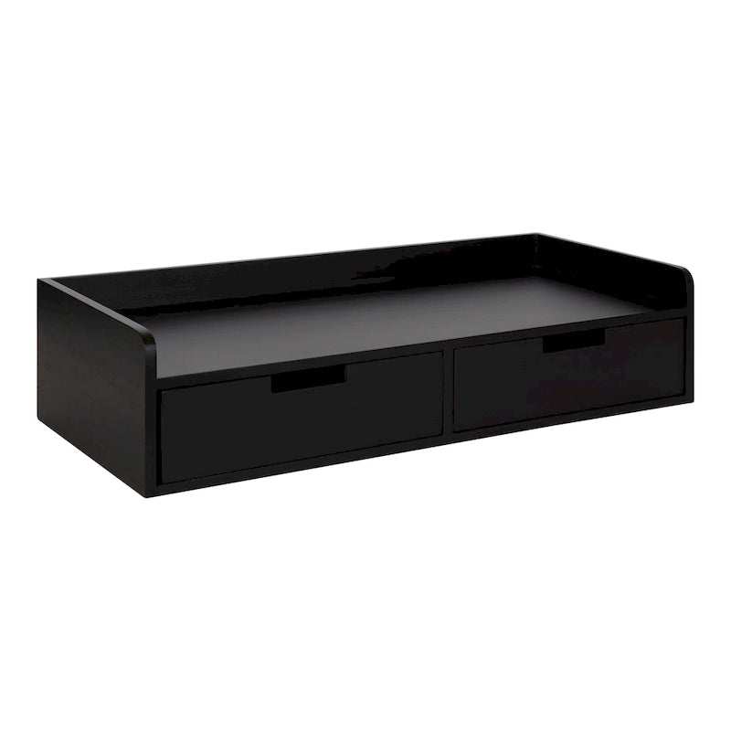Table console avec étagère flottante