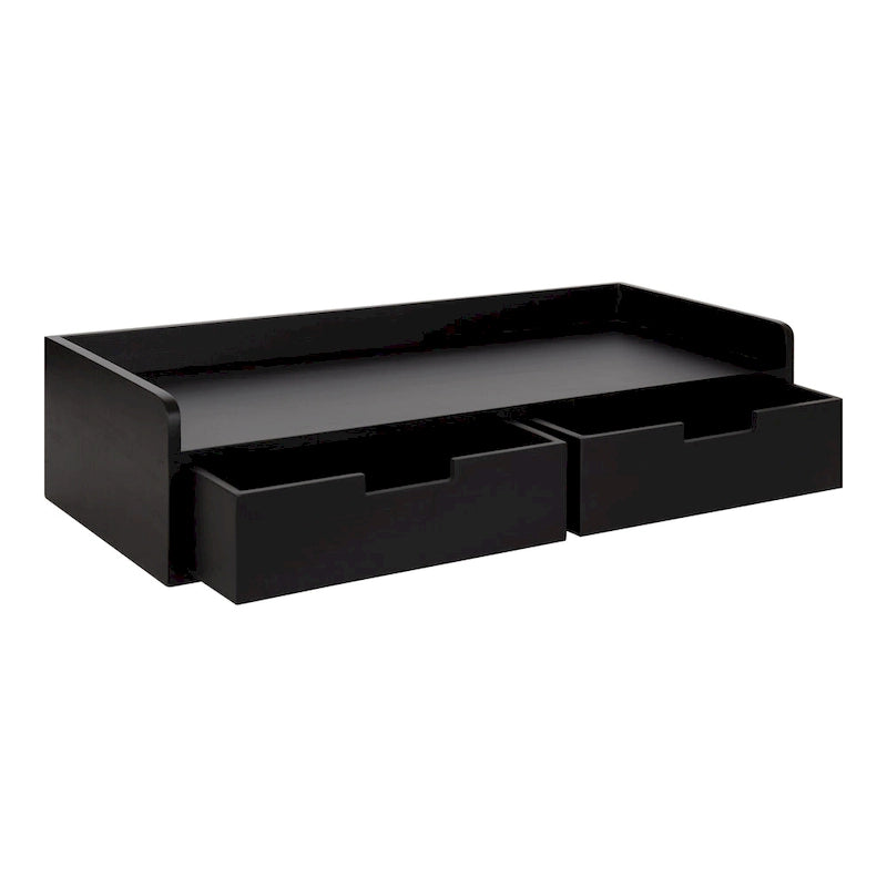 Table console avec étagère flottante