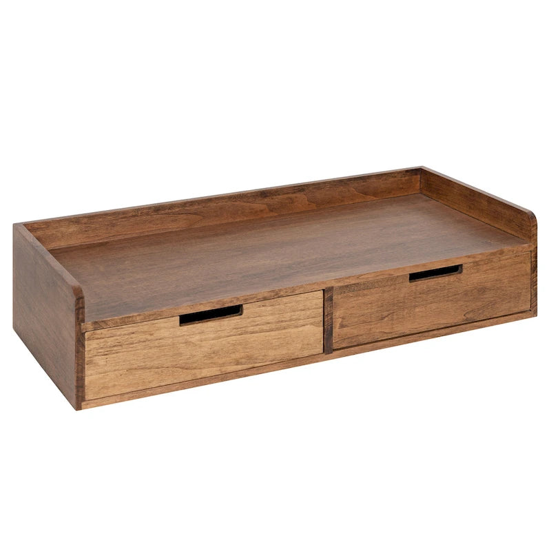 Table console avec étagère flottante