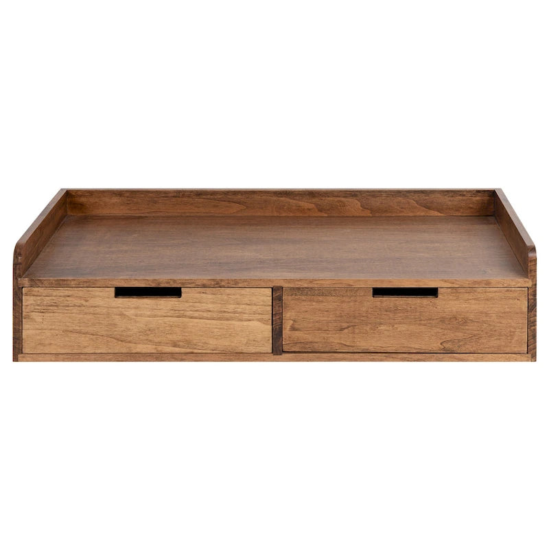 Table console avec étagère flottante